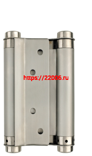 Петля Armadillo (Армадилло) пружинная двусторонняя BH470SS SN (4DSS) мат.никель TECH