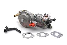 Адаптер газовый для бензогенератора с двигателем 168F/168F-2/170F (d19)