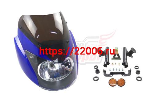 Тюнинг Alpha СИНИЙ (комплект) до Alpha Спорт (6 наим.) СПОРТ ОБТЕКАТЕЛЬ