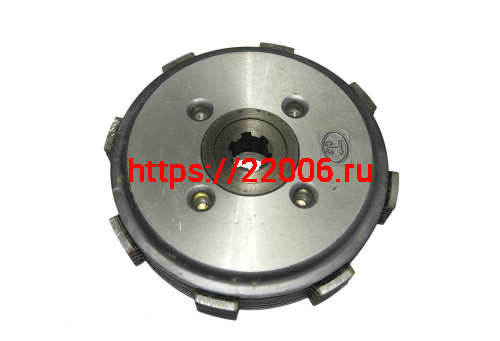 Барабан сцепления 1P60FMJ многодисковое в сборе (8 паз.) 4 болт., 5 диск. 67Т (E9-15) фото 4