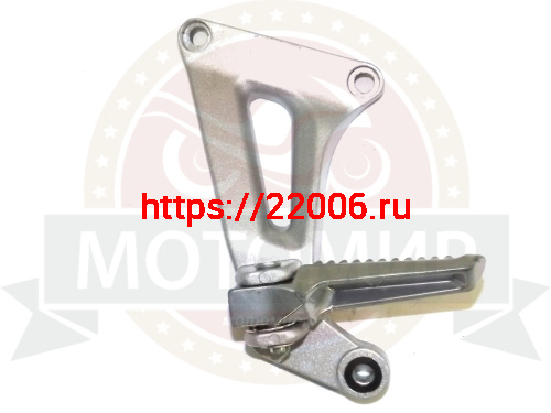 Подножка пассажира FALCON SPEEDFIRE левая, в сборе с кронштейном (RF20117) Подножка пассажира FALCON SPEEDFIRE левая, в сборе с кронштейном (RF20117)