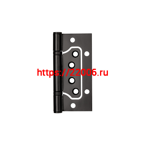 Петля Ajax (Аякс) универсальная без врезки IN4000W BL (100/P-2B 100x2,3) черный фото 3