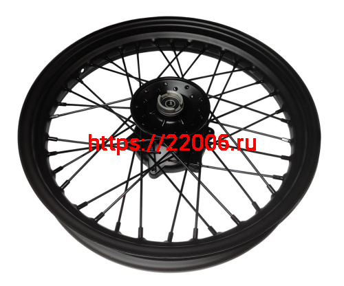 Обод 17" передний (2,5 х 17) MIRAGE 250 (ТЭККЕН) в сборе (150011392-0005) фото 2 Обод 17" передний (2,5 х 17) MIRAGE 250 (ТЭККЕН) в сборе (150011392-0005) фото 2