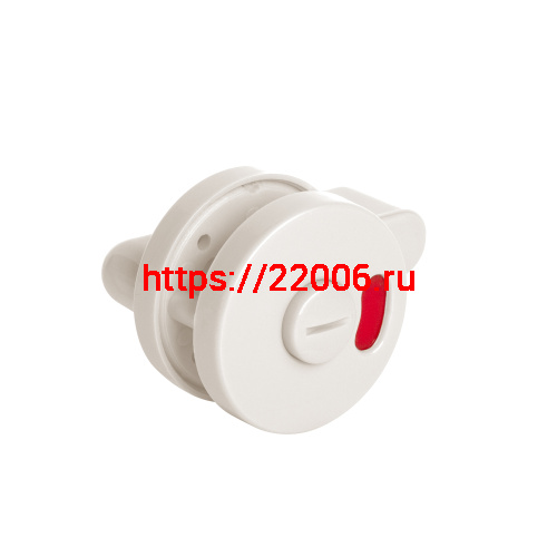 Ручка Ajax (Аякс) поворотная BK6.WC.CABIN PVC WH белый фото 6
