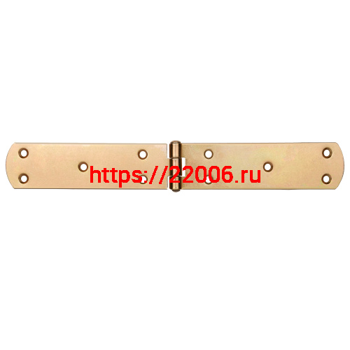 Петля Ajax (Аякс) французская LM/IN300x40x2FR YZN желтый цинк