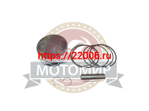 Поршень 67,00 мм 4 такт. 167FMM (СВВ250, CG250) (кольца, палец d16мм, стопорн. кольца)