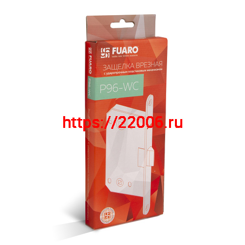 Защелка Fuaro (Фуаро) PLASTP96WC-50 (P96WC-50) CP хром фото 2