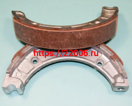 Колодки тормозные Иж задние клепанная (Ирбит) Колодки тормозные Иж задние клепанная (Ирбит)