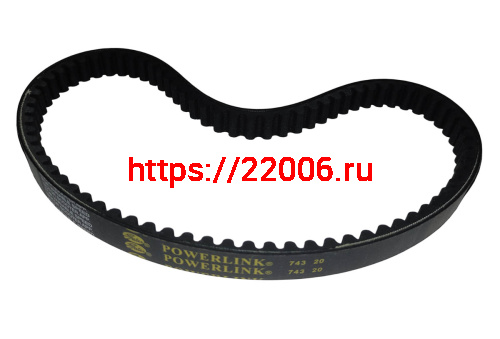 Ремень вариатора GY6-180 1P62F WD180 (резин) (8)