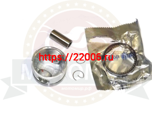 Поршень 39,50 мм 4 такт.скутер 139QMB (GY6) 50cc (кольца, палец d13мм, стопорн. кольца) фото 2 Поршень 39,50 мм 4 такт.скутер 139QMB (GY6) 50cc (кольца, палец d13мм, стопорн. кольца) фото 2