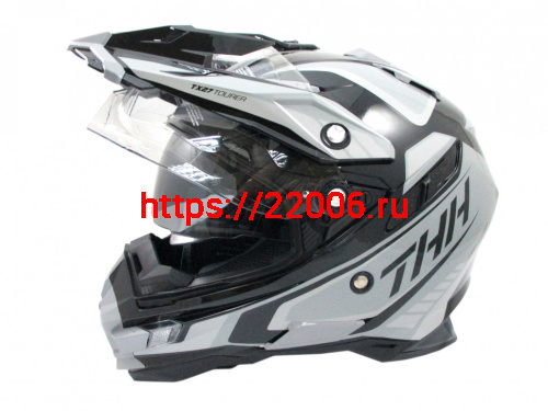 Мотошлем THH TX-27 №3 black/grey (XXL)