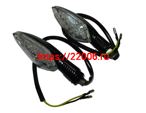 Боковой фонарь (LED) Мини 003 металл Карбон (ромбик, средний размер) Боковой фонарь (LED) Мини 003 металл Карбон (ромбик, средний размер)