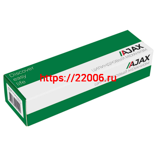 Цилиндровый Ajax (Аякс) механизм (AZ202/80) AZ2002Knob80 (35+10+35) CP хром фото 2