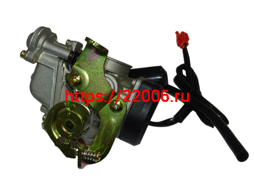 Карбюратор 4х такт. GY6-80 (заслонка d18 мм) (пришел как 10605) фото 2 Карбюратор 4х такт. GY6-80 (заслонка d18 мм) (пришел как 10605) фото 2