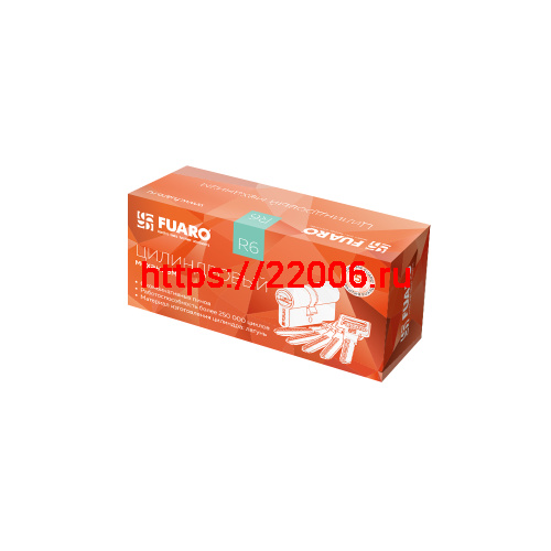 Цилиндровый Fuaro (Фуаро) механизм (R600/70) R6000Key70(30+10+30) CP хром 5Key фото 3