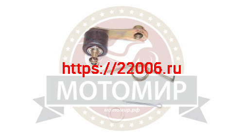 Натяжитель цепи приводной TTR125 в сборе (с роликом, с пружиной)