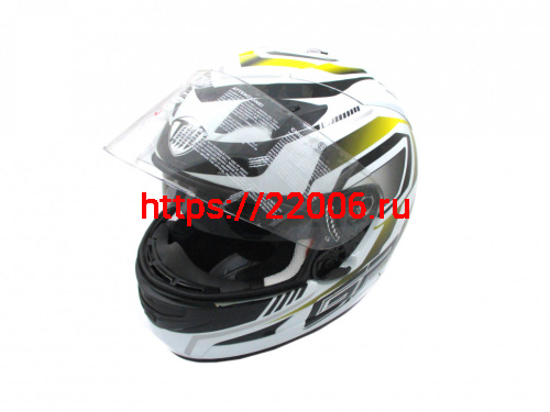 Мотошлем THH TS-42 №11 white/fluo yelow (M)