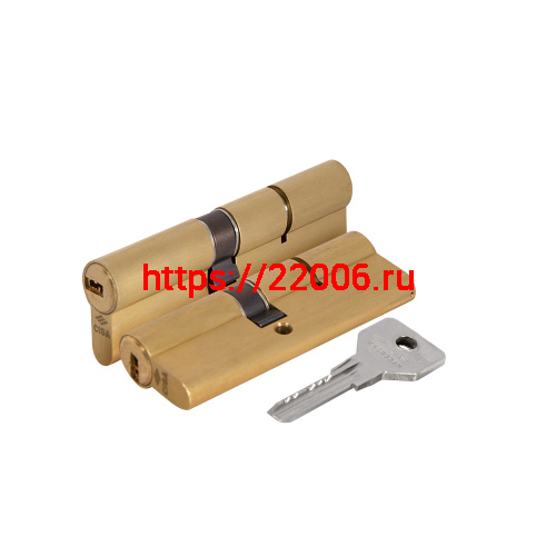 Цилиндровый Cisa (Чиза) механизм ASIX OE300-29.00 (90 мм/40+10+40), ЛАТУНЬ
