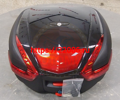 Кофр багажный мото задний CIGNA E-62 38л черный