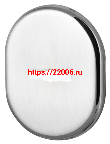 Декоративная накладка Armadillo (Армадилло) на сувальдный замок PS-DEC (ATC Protector 1) CP-8 Хром