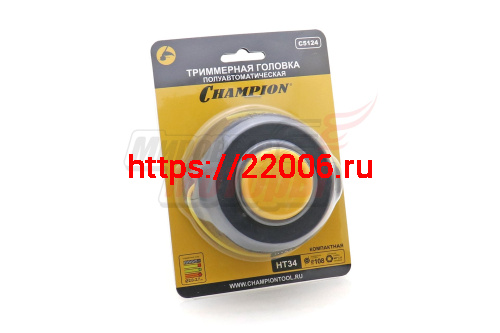 Косильная головка CHAMPION HT34 (гайка М8*1,25 прав.) компактн. (T261) (С5124)