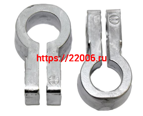 Клемма АКБ латунь (2 шт в комп) Клемма АКБ латунь (2 шт в комп)