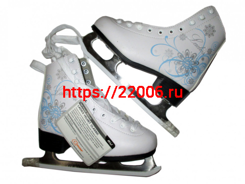 Коньки женские фигурные LADIES velvet classic 34 размер 3946 Коньки женские фигурные LADIES velvet classic 34 размер 3946