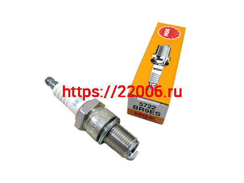 Свеча зажигания BR9ES NGK (Япония) 5722 Свеча зажигания BR9ES NGK (Япония) 5722