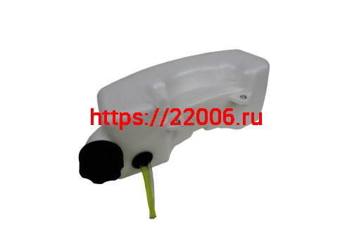 Бензобак мотокосы GBC-043/052 в сборе (крепление по центру)