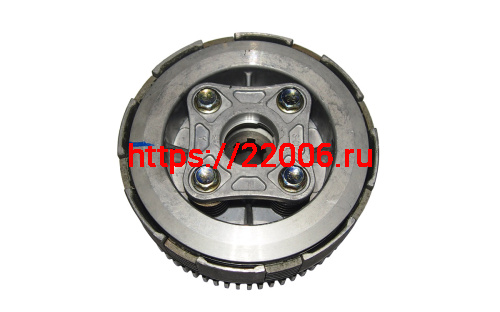 Барабан сцепления 1P60FMJ многодисковое в сборе (8 паз.) 4 болт., 5 диск. 67Т (E9-15) фото 3