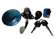 Замок зажигания ROADSTER RA1 ( + крышки бензобака+ бардачка ) (07002-J0E6-C100)