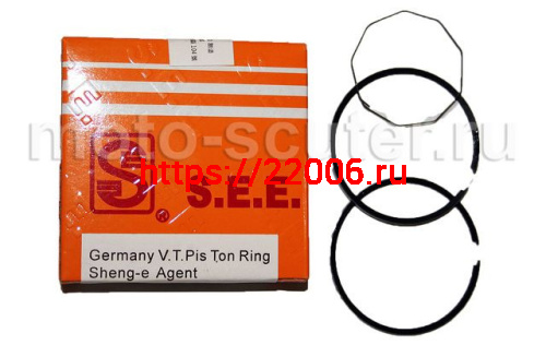 Кольца поршневые SEE 139QMB, 139FMB 80cc d-47 std Кольца поршневые SEE 139QMB, 139FMB 80cc d-47 std