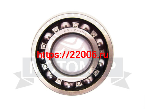 Подшипник 207 (35х72х17) (6207) Урал коленвала , шарнир повор. кулак Газель