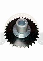 Звезда 32 зуб. (520) ведомая Лидер, в сборе (со ступицей 66мм) шпонка 8мм (адаптивная подвеска)