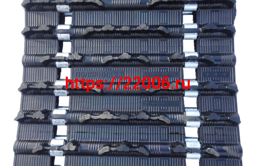 Гусеница Полярник 2.0 380мм шаг 50,5 кол. шагов 73, зацеп 22мм, Ш380хД3687 (ЛГБ059 000-04 фото 3 Гусеница Полярник 2.0 380мм шаг 50,5 кол. шагов 73, зацеп 22мм, Ш380хД3687 (ЛГБ059 000-04 фото 3