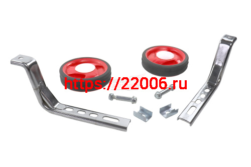 Колеса опорные универсальные 12"-20" (пластик) (пары) (с креплениями)