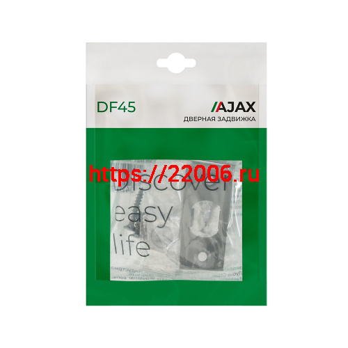 Задвижка Ajax (Аякс) врезная METDF-45 (DF-45) ABG зелен.бронза фото 2