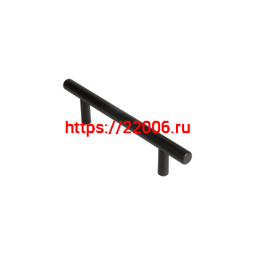 Ручка-скоба Ajax (Аякс) мебельная MB-H-005-96 мм BL черный